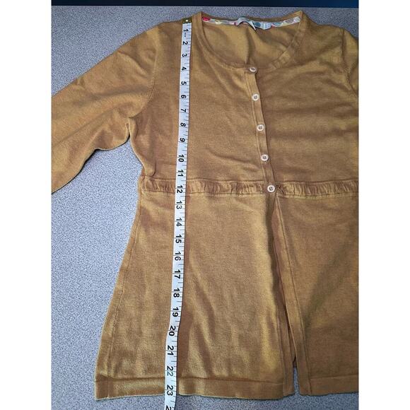 Boden | Size: 8 | Yellow lightweight cardigan - Picture 5 of 8